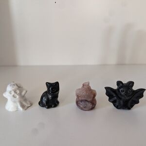Set of Halloween Crystal Gemstones